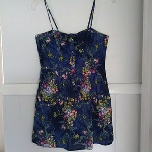 🎈3/$20 Forever 21 floral tunic top